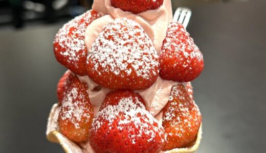 熊本空港で出会ったご褒美スイーツ！Premium TENTEの「おにもりイチゴ」が鬼かわ＆鬼うま🍓