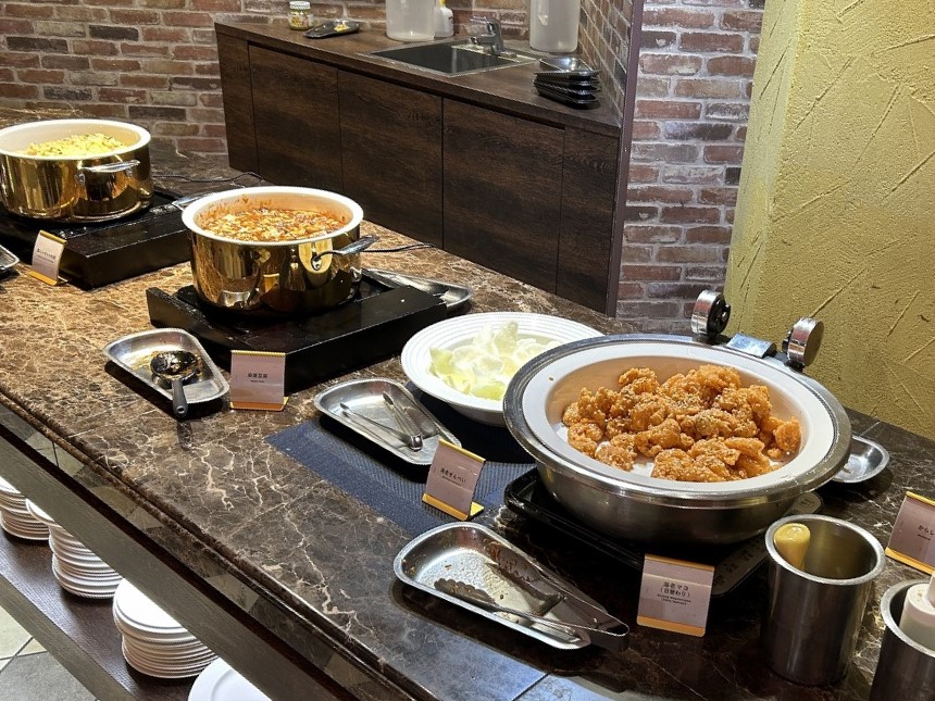 杉乃井ホテルバイキングの中華料理
