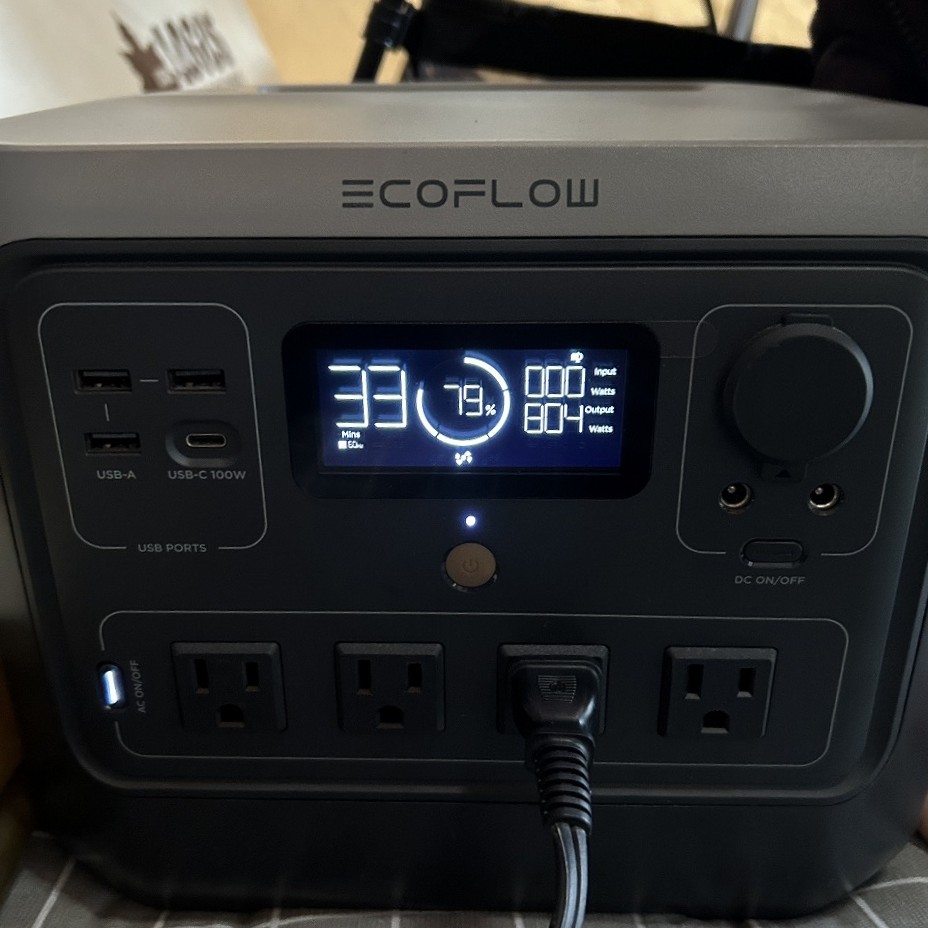 Ecoflow River 2 Proでホットサンドメーカーを使用する前