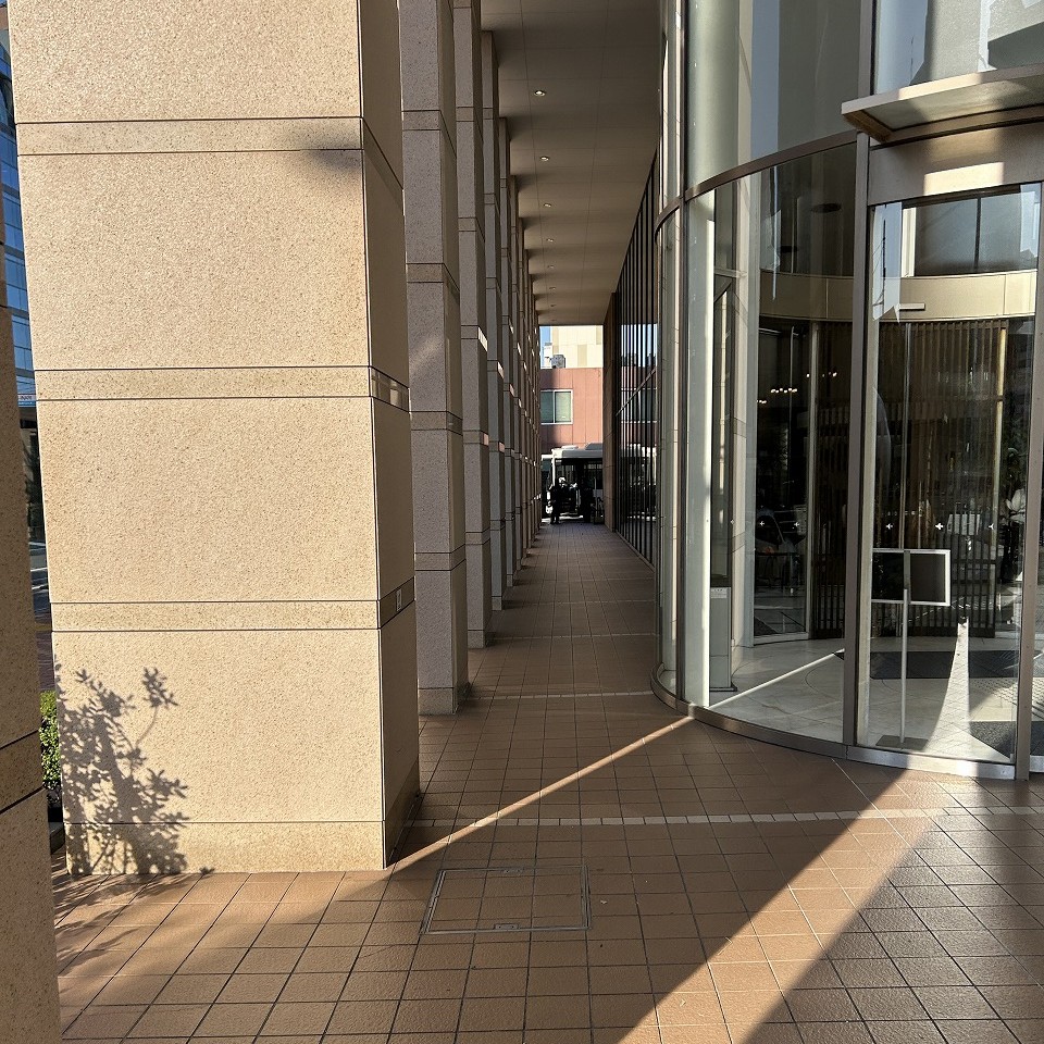 ホテルJALシティ羽田からシャトルバス乗り場までの道順