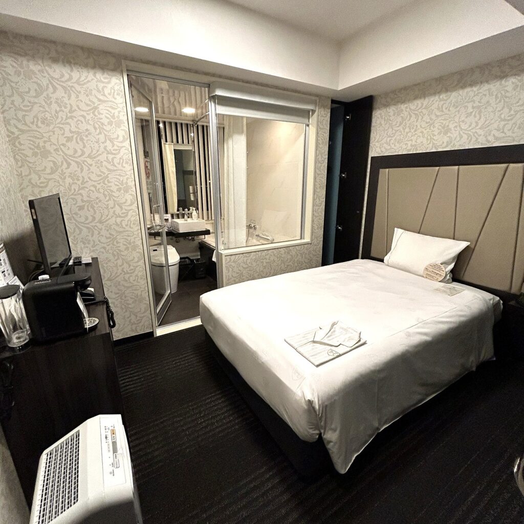 ザロイヤルパークホテル東京羽田の客室全体(部屋手前から撮影)