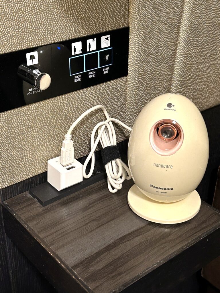 ザロイヤルパークホテル東京羽田のナノスチーマー