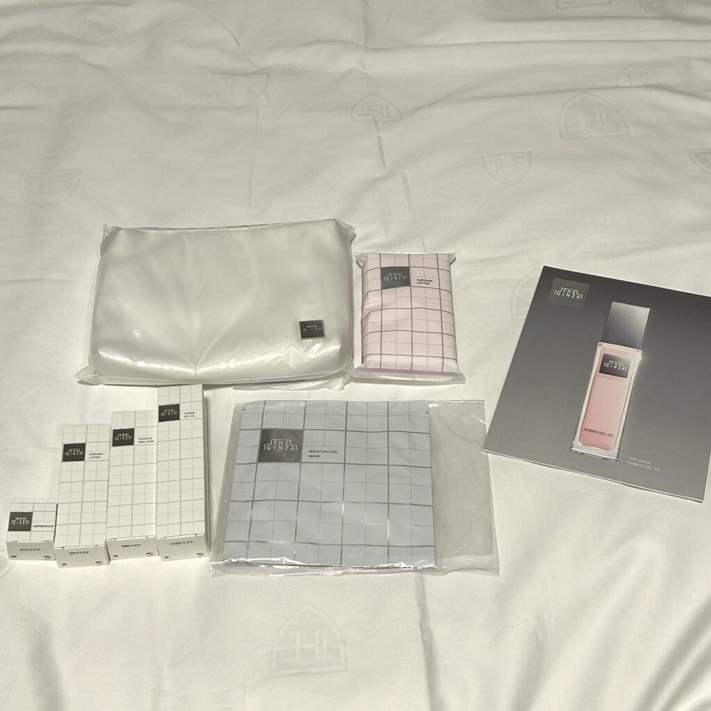 ザロイヤルパークホテル東京羽田の試供品の中身