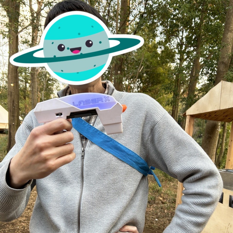 Bub Resort つくばのレーザーサバイバルゲームを楽しむ大人