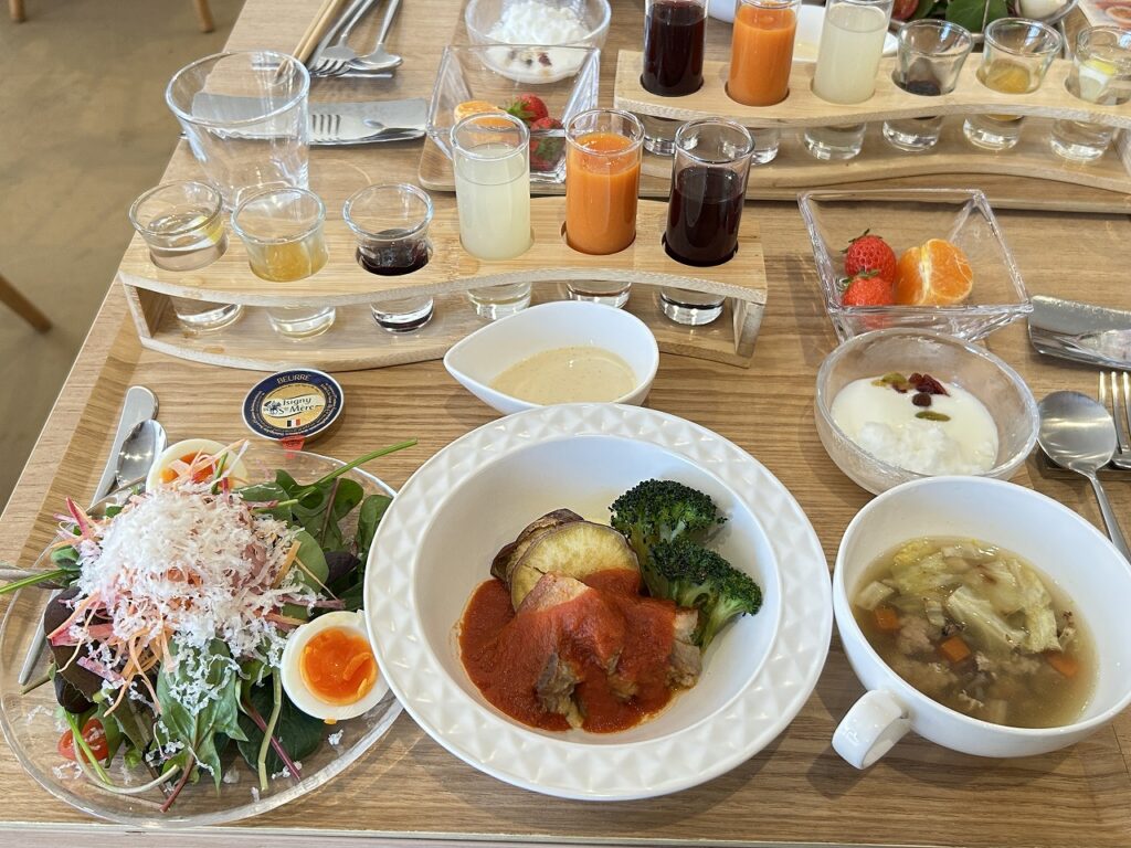 Bub Resort つくばの大人向け朝食
