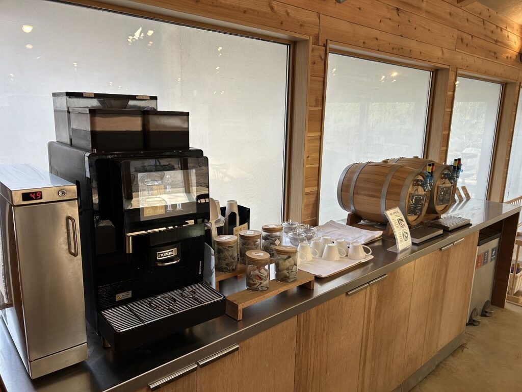 Bub Resort つくばのドリンクバー（コーヒー・紅茶飲み放題）