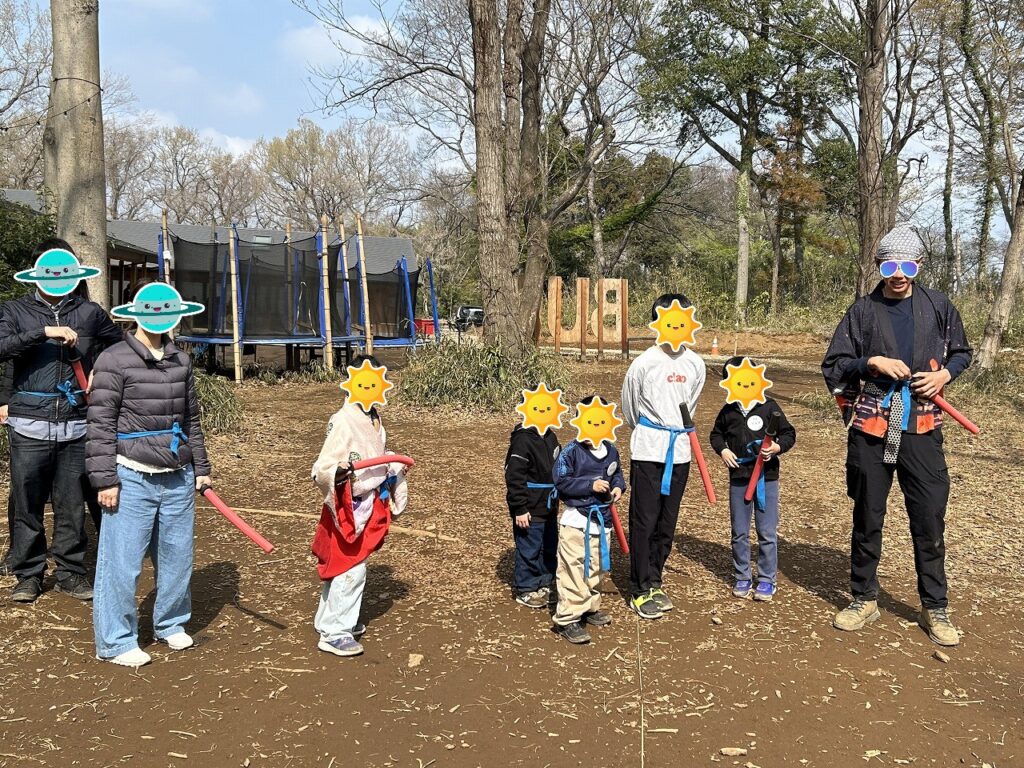 Bub Resort つくばの水戸黄門合戦（チームに分かれる）