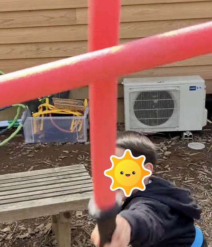 Bub Resort つくばの水戸黄門合戦で戦う子供