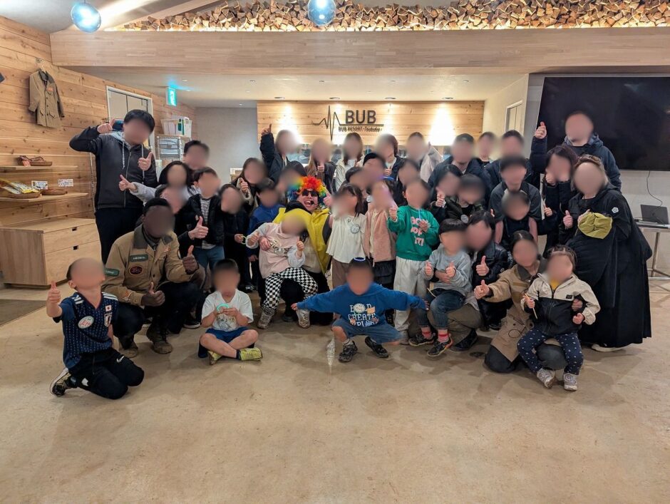 Bub Resort つくばでの集合写真